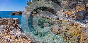 Rocky coast of Mallorca, Spain