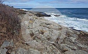 Rocky Coast mammoth rocks ocean geologic