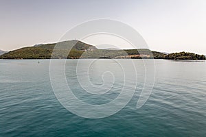 Rocky coast near Igoumenitsa, Greece