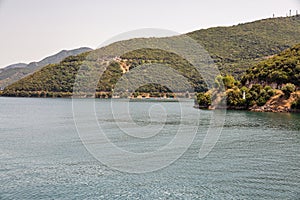 Rocky coast near Igoumenitsa, Greece