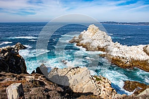 Rocky coast at Point lobos State Natural Reserve, Carmel, California