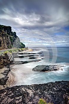 Rocky coastline