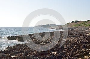 Rocky coastline