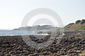 Rocky coastline