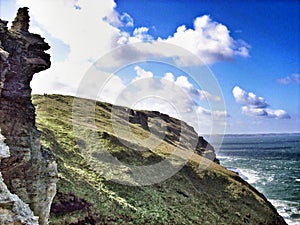 Rocky coastline