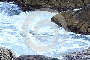 Rocky coastline