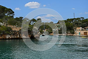 Beautiful coast of Cala Figuera - Spain, Mallorca photo