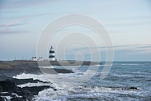 Rocky Coastline and Hook Lighthouse