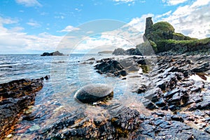 Rocky coastline on Islay, Scotland