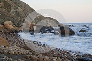 Rocky Coastline in New England