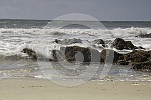 Rocky coastline Port Enyon