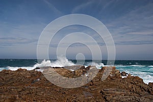 Rocky coastline of South Africa