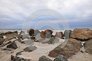 Rocky Coronado beach