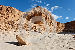 Rocky desert landscape