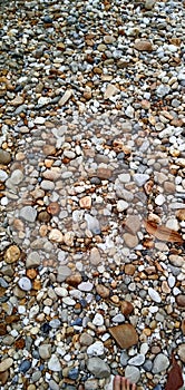 rocky expanse by the river