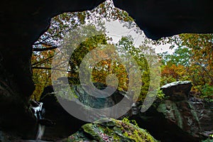 Rocky Glen Park In West Peoria During Early Autumn