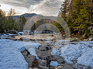 Rocky Gorge waterfall, New Hampshire