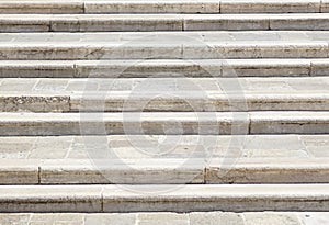 Rocky gray stone stairs perspective pattern texture.