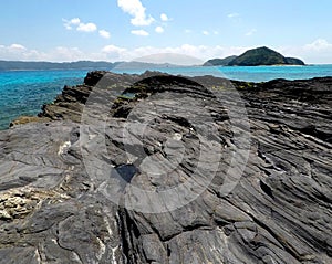 Rocky HEadland at Furuzamami Beach, Zamami