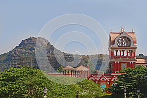 Rocky Hill and Eureka Building in Ramoji Film City