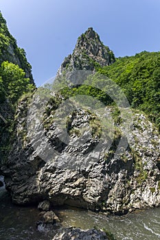 Rocky hills in Erma River Gorge