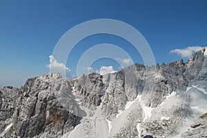 Rocky hills of Jezerce, North Albania