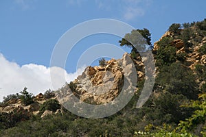 Rocky Hillside