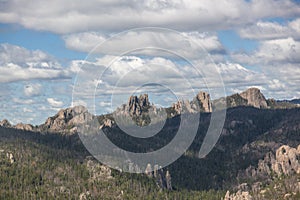 Rocky Landscape in Custer State Park