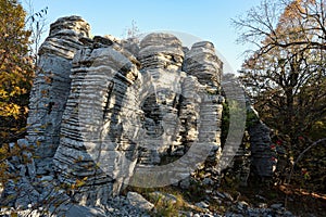 Rocky landscape in Greece