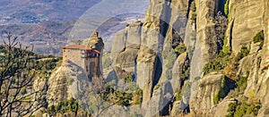 Meteora Monasteries, Tesalia, Greece photo