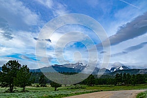 Rocky Mountain Cloudscape