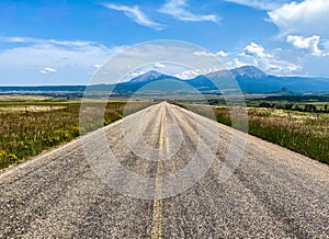 Rocky Mountain country Road