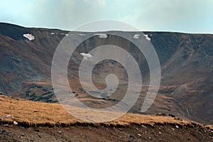 Rocky Mountain crater area