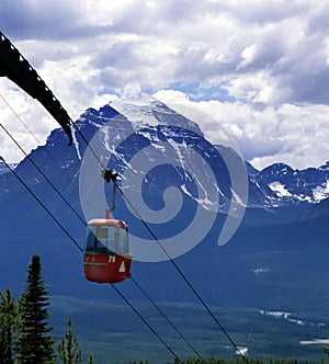 Rocky Mountain Gondola Ride Banff Alberta Canada