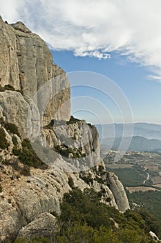 Rocky mountain landscape