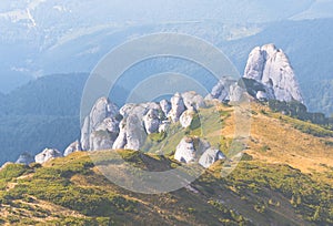 Rocky mountain landscape