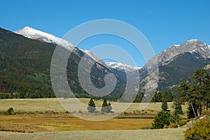 Rocky Mountain landscape from Moraine Park