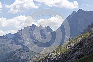 mountain landscape in summer. Pyrenees