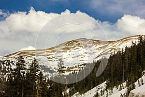 A majestic view of the Rocky Mountain National Park, Colorado, USA