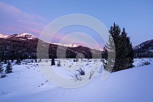 Rocky Mountain National Park Sunrise