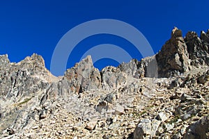 Rocky mountain range