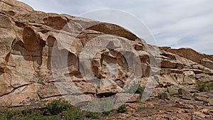 Rocky mountain Tayatkhan, Karaganda region Republic of Kazakhstan