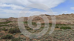 Rocky mountain Tayatkhan, Karaganda region Republic of Kazakhstan photo