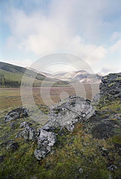 Rocky mountainous landscape photo