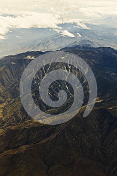 Rocky Mountains Aerial View