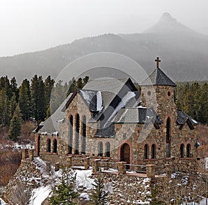 Rocky mountains chapel