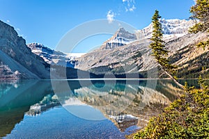 Rocky Mountains, Glacial lake Bow