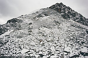 Rocky Mountains summit Landscape winter Travel