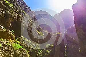 Rocky Mountains on Tenerife Island in Spain