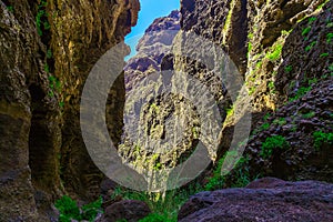 Rocky Mountains on Tenerife Island in Spain